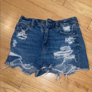 American Eagle Denim Mom Shorts